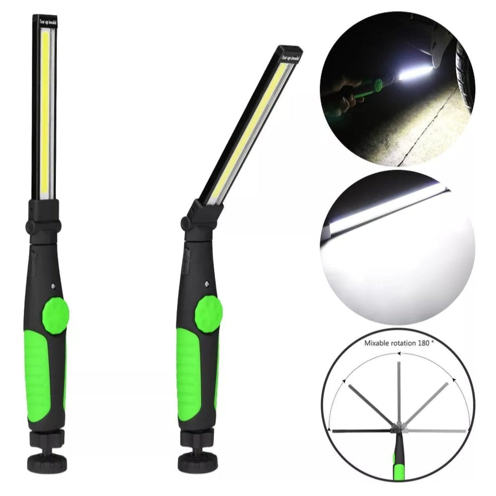 Linterna Led Recargable 2200lm Sos Super Brillante Imán