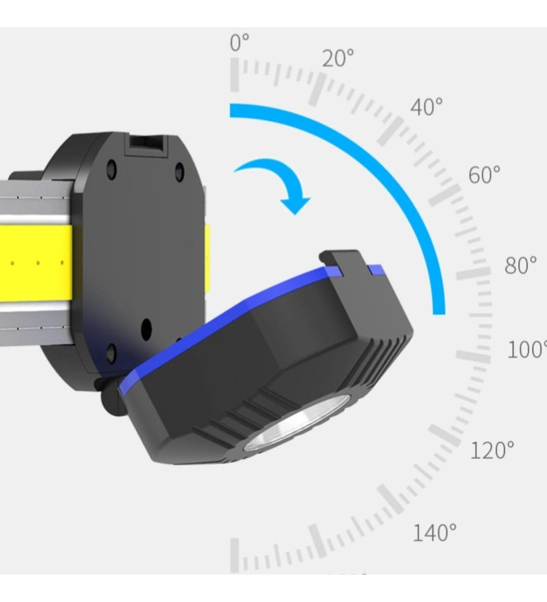 Linterna Frontal Led Brillante Luz 10000lm Lampara Camping