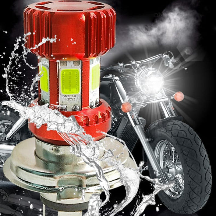 Ampolleta Led H4 Pro Foco H4 Moto Luz Blanca 6000k 7w 12v